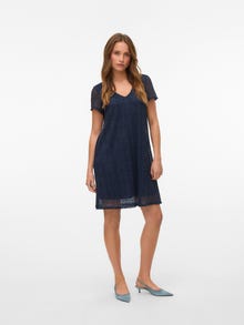 Vero Moda VMMAYA Short dress -Navy Blazer - 10325040