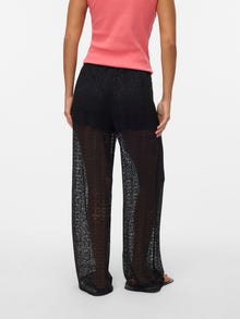 Vero Moda VMMAYA Közepes derék Nadrág -Black - 10325044