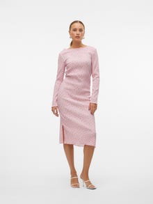 Vero Moda VMJULIA Robe midi -Pink-A-Boo - 10325058