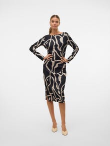 Vero Moda VMJULIA Midiklänning -Black - 10325058