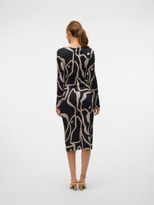 Vero Moda VMJULIA Midiklänning -Black - 10325058