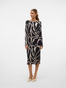 Vero Moda VMJULIA Midiklänning -Black - 10325058