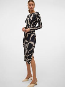 Vero Moda VMJULIA Midiklänning -Black - 10325058