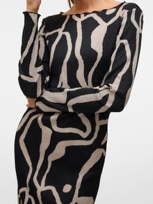 Vero Moda VMJULIA Midiklänning -Black - 10325058