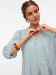 Vero Moda VMPRETTY Lyhyt mekko -Gray Mist - 10325235