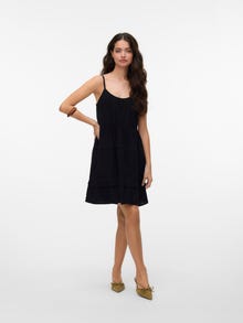 Vero Moda VMPRETTY Kort kjole -Black - 10325236