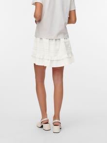 Vero Moda VMPRETTY Mid waist Short skirt -Snow White - 10325239