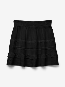 Vero Moda VMPRETTY Mid waist Korte rok -Black - 10325239