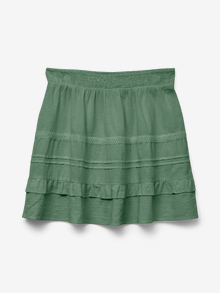 Vero Moda VMPRETTY Taille moyenne Jupe courte -Hedge Green - 10325239