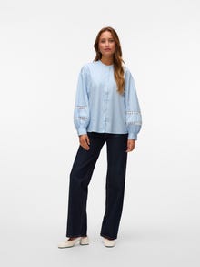 Vero Moda VMJANNI Hemd -Cashmere Blue - 10325241