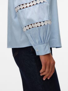 Vero Moda VMJANNI Hemd -Cashmere Blue - 10325241