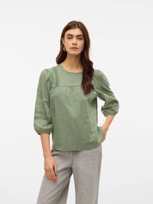 Vero Moda VMTRINE Top -Hedge Green - 10325243