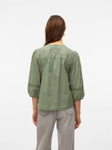 Vero Moda VMTRINE Top -Hedge Green - 10325243