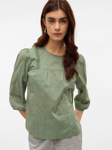 Vero Moda VMTRINE Top -Hedge Green - 10325243