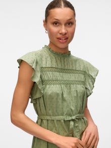 Vero Moda VMTRINE Kort kjole -Hedge Green - 10325244