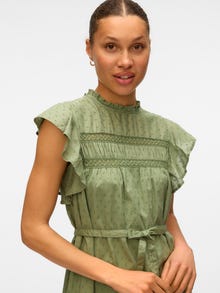 Vero Moda VMTRINE Kurzes Kleid -Hedge Green - 10325244
