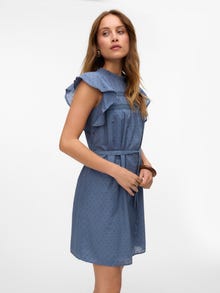 Vero Moda VMTRINE Krótka sukienka -China Blue - 10325244