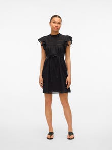 Vero Moda VMTRINE Krótka sukienka -Black - 10325244
