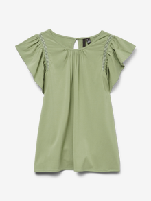 Vero Moda VMBELLA Tops -Hedge Green - 10325248