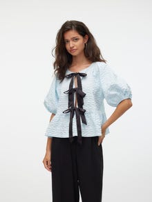 Vero Moda VMOFELIA Topp -Delicate Blue - 10325274