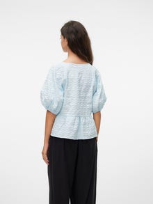 Vero Moda VMOFELIA Topp -Delicate Blue - 10325274