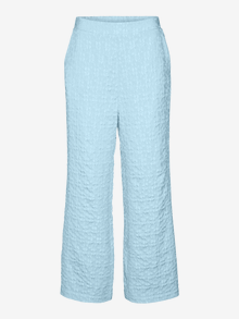 Vero Moda VMOFELIA Høj talje Bukser -Delicate Blue - 10325275