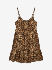 Vero Moda VMBUMPY Kort kjole -Tigers Eye - 10325283