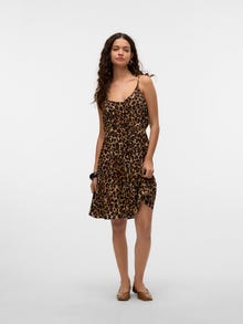 Vero Moda VMBUMPY Kort kjole -Tigers Eye - 10325283