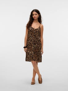 Vero Moda VMBUMPY Kort kjole -Tigers Eye - 10325283