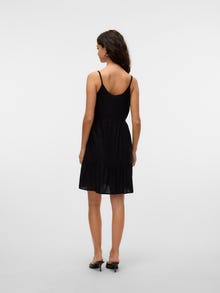 Vero Moda VMBUMPY Kort klänning -Black - 10325283