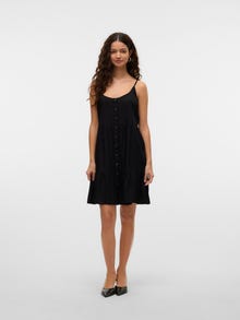 Vero Moda VMBUMPY Kort klänning -Black - 10325283