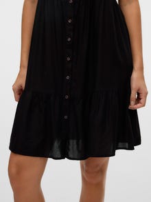 Vero Moda VMBUMPY Kort klänning -Black - 10325283