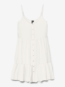 Vero Moda VMBUMPY Robe courte -Snow White - 10325283
