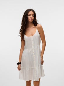 Vero Moda VMBUMPY Robe courte -Snow White - 10325283