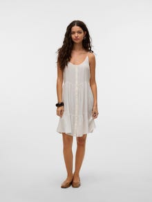 Vero Moda VMBUMPY Robe courte -Snow White - 10325283