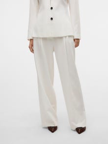 Vero Moda VMPASSI Høj talje Bukser -Snow White - 10325302