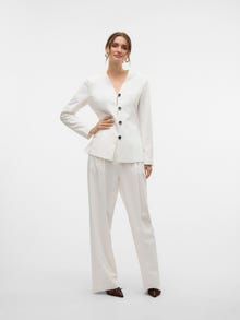 Vero Moda VMPASSI Høj talje Bukser -Snow White - 10325302