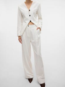 Vero Moda VMPASSI Høj talje Bukser -Snow White - 10325302