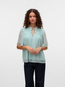 Vero Moda VMLEAH Top -Gray Mist - 10325309