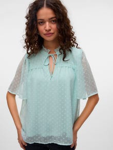 Vero Moda VMLEAH Top -Gray Mist - 10325309