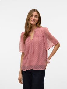 Vero Moda VMLEAH Top -Nostalgia Rose - 10325309
