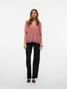 Vero Moda VMLEAH Top -Nostalgia Rose - 10325309