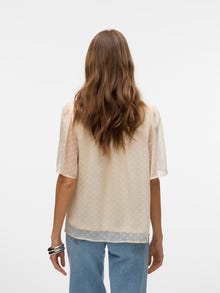 Vero Moda VMLEAH Topp -Pumice Stone - 10325309