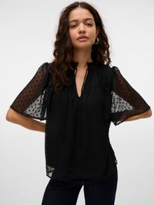 Vero Moda VMLEAH Augša -Black - 10325309