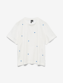 Vero Moda VMSOLVEI T-shirt -Snow White - 10325318