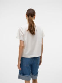 Vero Moda VMSOLVEI T-shirt -Snow White - 10325318