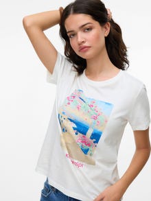 Vero Moda VMSIANE T-shirt -Snow White - 10325334