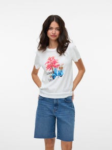 Vero Moda VMSIANE T-Shirt -Snow White - 10325334