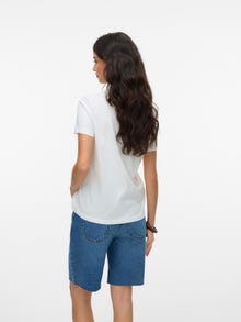 Vero Moda VMSIANE T-Shirt -Snow White - 10325334