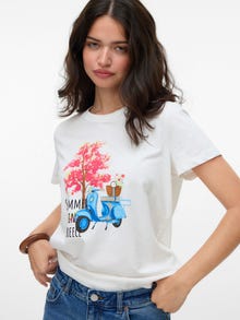 Vero Moda VMSIANE T-Shirt -Snow White - 10325334